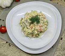 Оливье с курицей