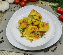 Картофель варёный