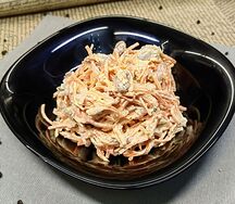 Салат с фасолью