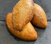 Пирожок с картофелем и печенью