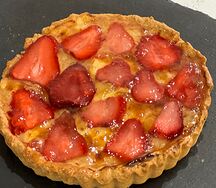 Тарт с клубничкой