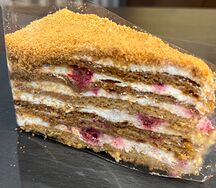 Рыжик с малиной