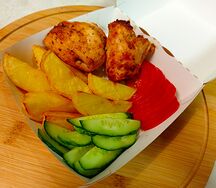 Бокс Мясо & Овощи с шашлыком из курицы