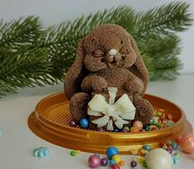 Зайка из молочного бельгийского шоколада