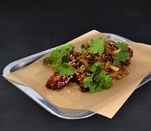 Острая курочка в глазури