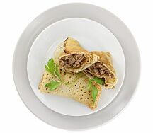 Блинчики с мясом