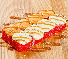 Ролл Горячая калифорния с креветкой