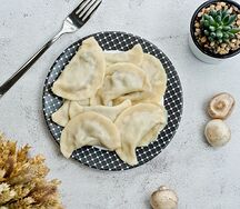 Вареники с картофелем и грибами