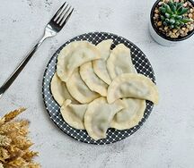 Вареники с клубникой