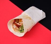 Не шаурма с куриной грудкой в соусе от шефа