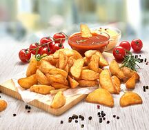 Картофель по деревенски