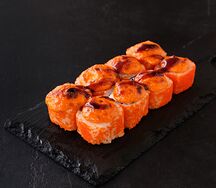 Запеченный ролл с нежным крабом до-до