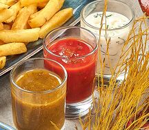 Сметанно-чесночный с копченым сулугуни