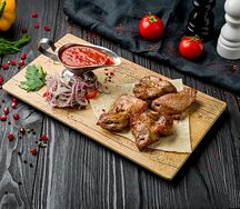 Шашлык из cвинoй шеи