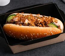 Булка с говядиной