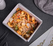 Удон с креветкой