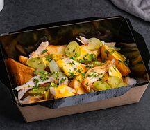 Картофель с курицей