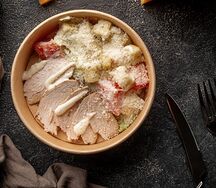 Цезарь с курицей