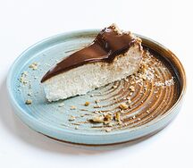 Чизкейк с карамелью
