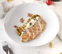 Филе куриное с кабачками гриль