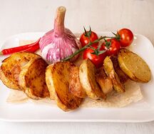Картофель с курдюком