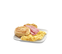 Омлет с ветчиной