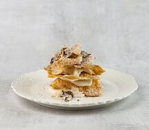 Наполеон с белыми грибами