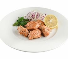 Шашлык из лосося