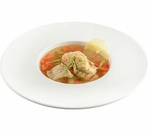 Купеческая уха с расстегаями