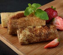 Замороженный блинчик с вишней