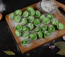 Пельмени с телятиной и свининой