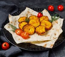 Картошка запечённая на мангале