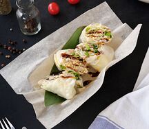 Нэм с нежным крабом в соусе терияки