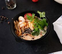 Том ям с креветками