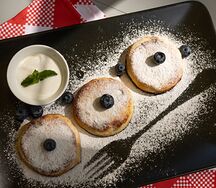 Сырники с изюмом