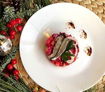 Винегрет с килькой