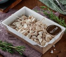Пельмени из курицы с пармезаном