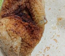 Курица гриль, половинка