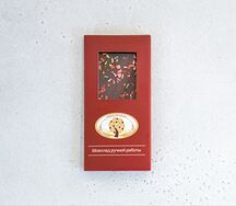 Шоколад тёмный Клубника и лаванда