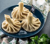 Хинкали с курицей