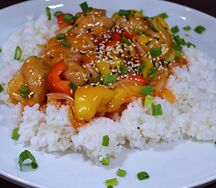 Габаджоу с курицей