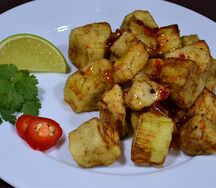 Баклажаны в тайском соусе
