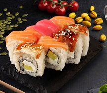 Ролл Fix mix выпускной Радуга