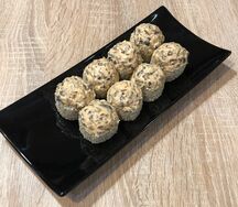 Ролл с грибами шиитаки