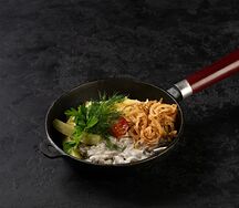 Бефстроганов с картофельным пюре