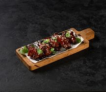 Пикантные куриные крылышки с соусом BBQ
