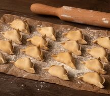Вареники с картофелем и грибами