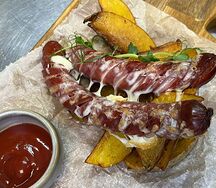 Колбаска BBQ с сыром