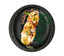 Баклажан с креветками