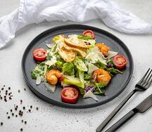 Цезарь с креветками